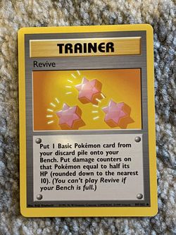 Revive Trainer Pokémon