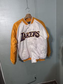 Lakers Boys Xl Nike Authentic Bomber Jacket