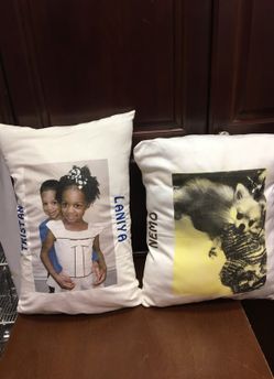 Custom pillows—Great gifts!!