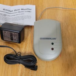 Chamberlain 002C0507-3 Garage Door Sensor Monitor with Power Supply Adaptor CLDM1 NEW 