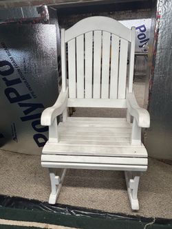 Custom built over sized rocking chairs