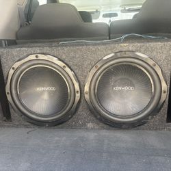 2-12” Kenwood Subwoofers 