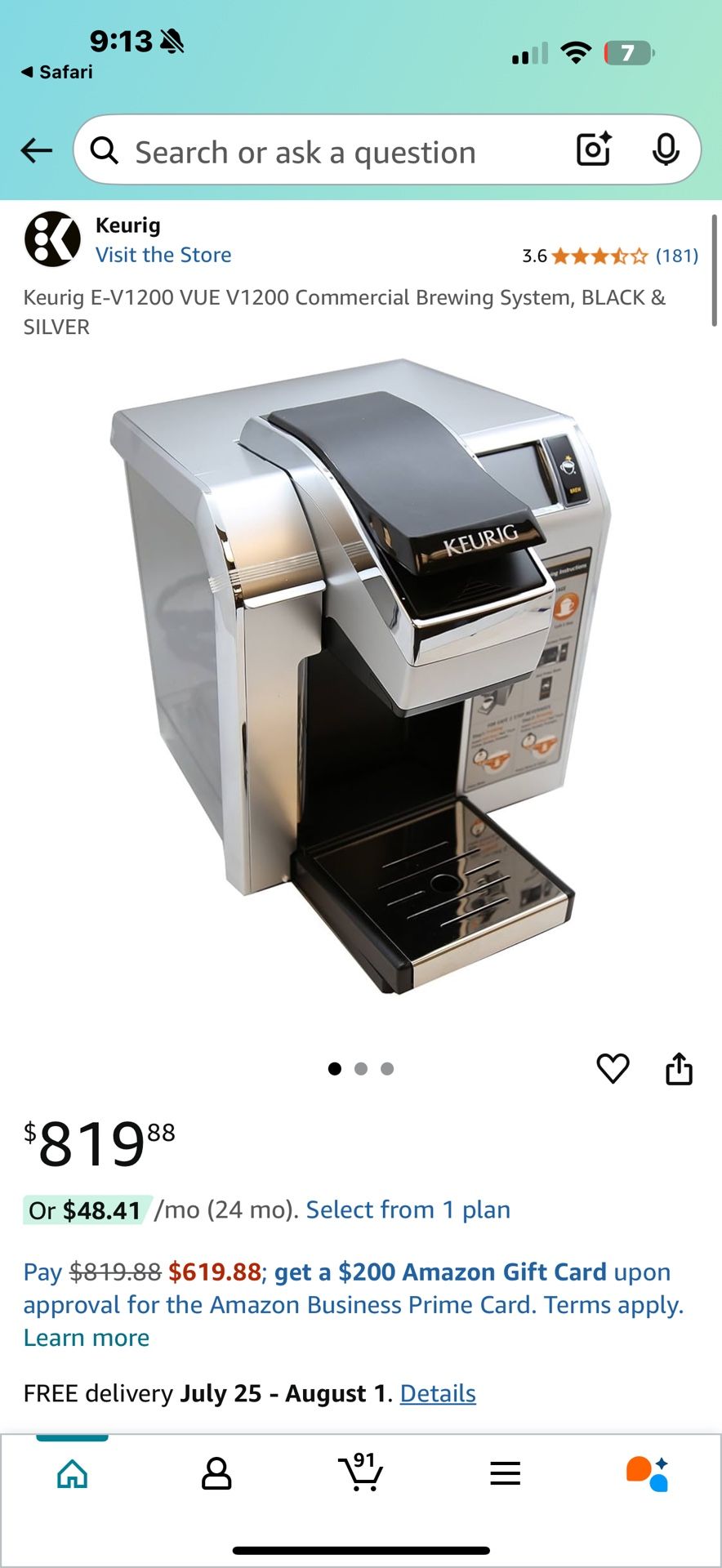 keurig Vue V1200