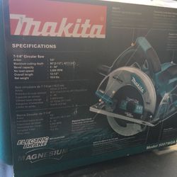 Makita circular saw 5007MGA electric brake 7-1/4