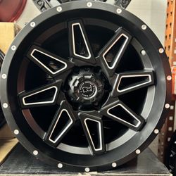 Set 4 wheels Black Rhino 18x9 / 6x139.7 