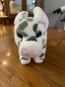 Douglas Plush Stuffed Animal Pig Toy with Dalmatian like Spots