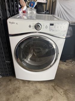 Whirlpool Duet Stem Washer and Dryer. SOLD AS A SET. SOLD Aunt house.