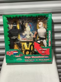 2003 GI Joe Ninja Showdown Snake Eyes vs. Storm Shadow 12" Action Figure