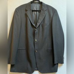 Vintage Hugo Boss Einstein Wool 3 Button Blazer 24 Ptp Sz XL