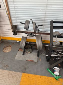 Weights and rack