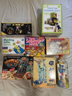 Mix Of Hands On Games/ Activities