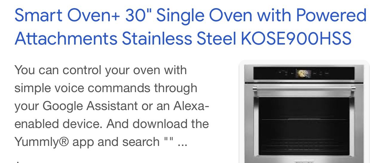 Kitchen aid Oven And Range Top