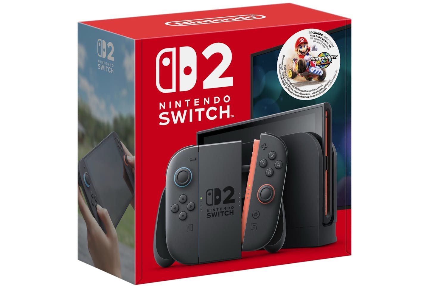 Nintendo Switch 2 Mario Kart Bundle New