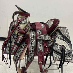 Montura Charra Bordada 