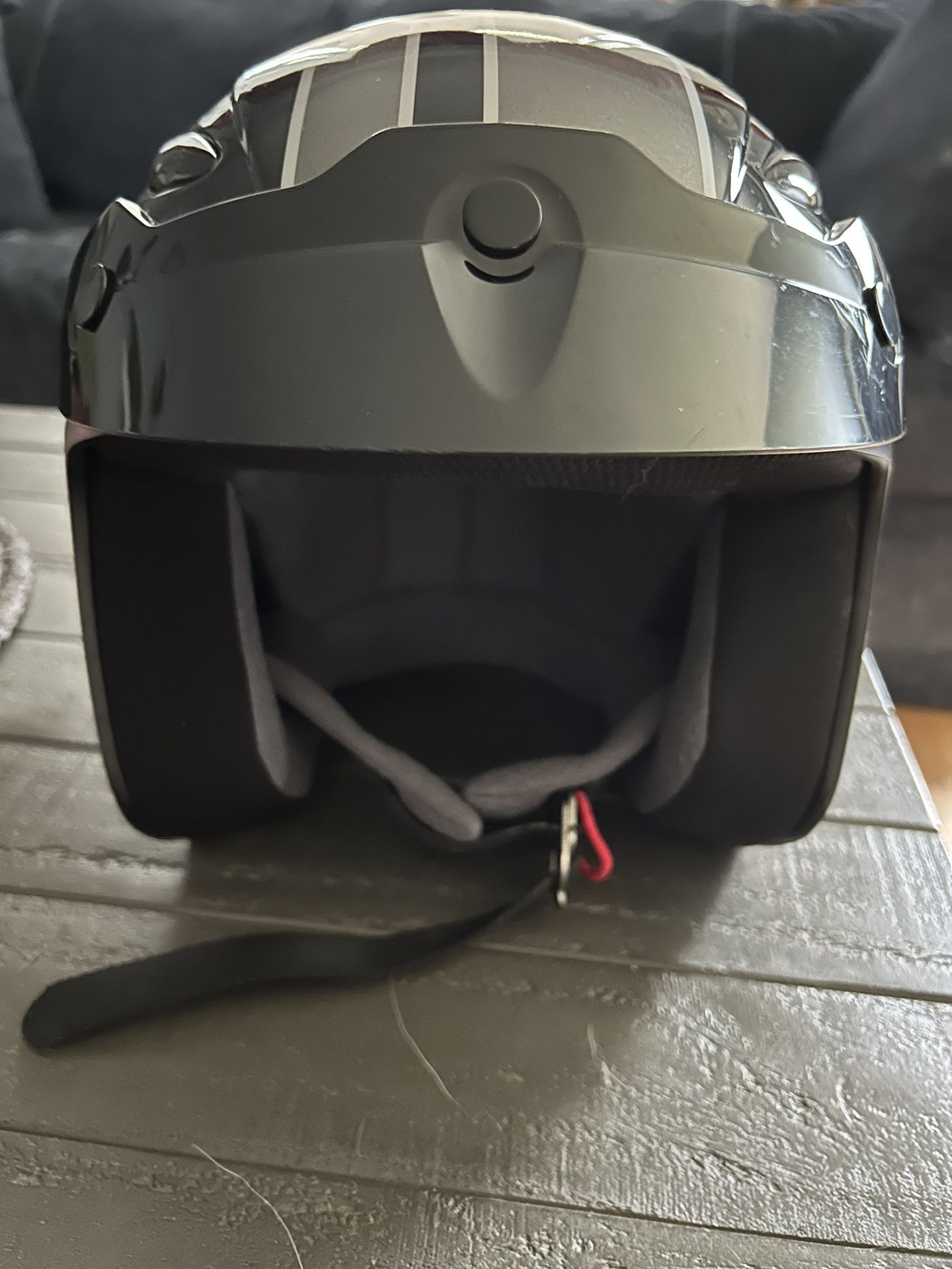 Racer CL-31 Motorcycle Helmet 3/4 Open Face Vintage Style For Men/Women Size Med