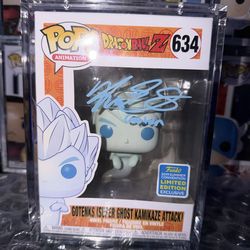 Gotenks Funko Pop DBZ #634 Summer Convention 2019 Signed + Cert
