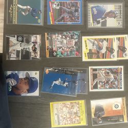Baseball cards old and new offer away