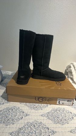 UGG Classic Tall Boots Black Size 8