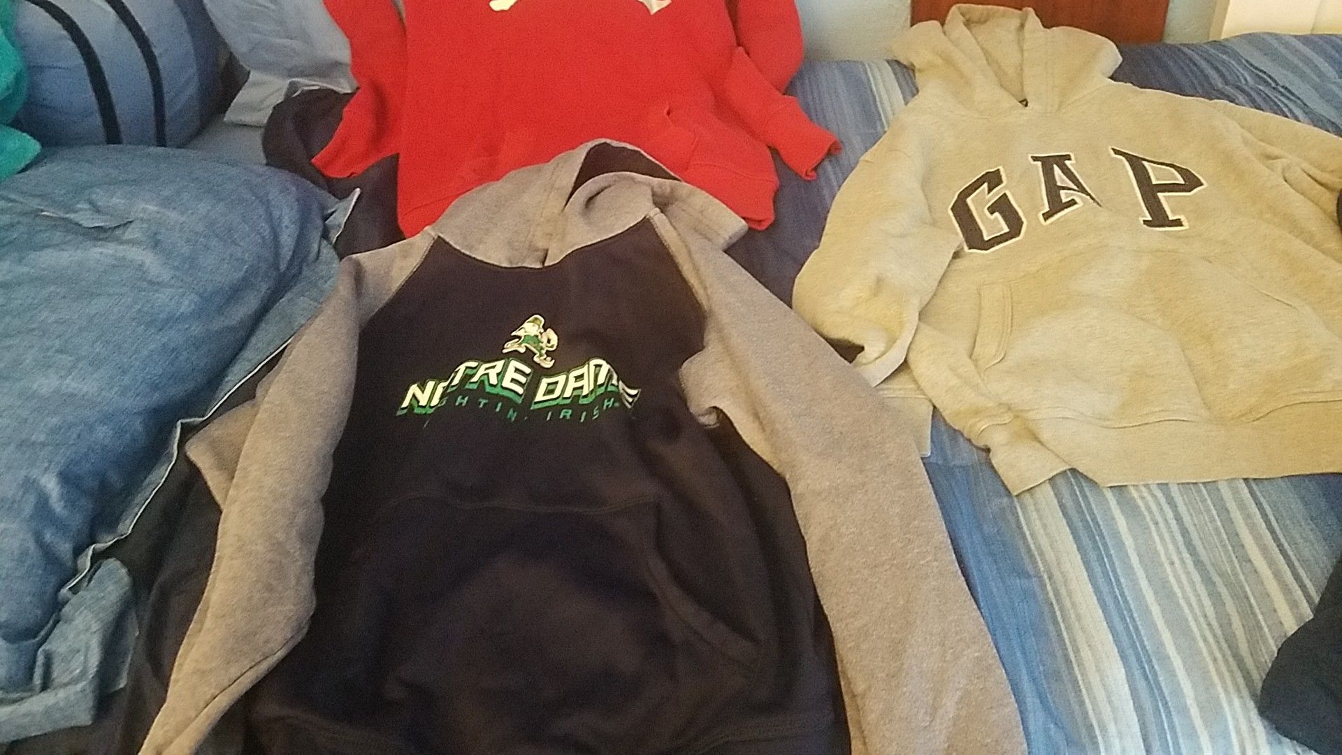 Boys hoodies size 8 to 10