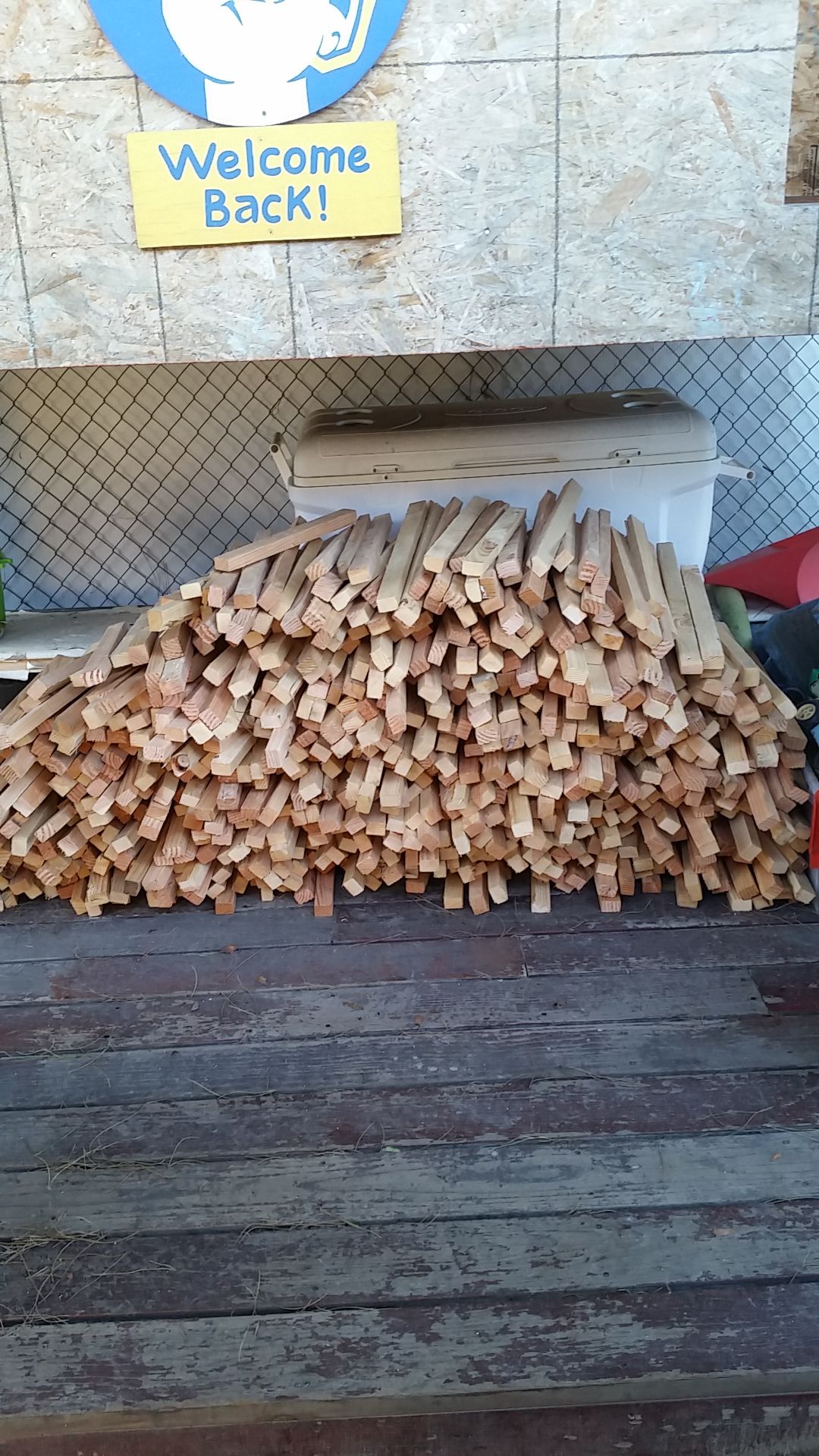 clean firewood for sale