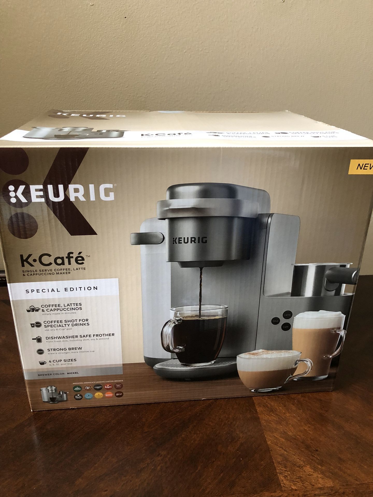 *Keurig K cafe Special Edition Single Serve Coffee/Latte/Cappuccino Maker NEW