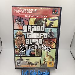 Grand Theft Auto : San Andreas ( Sony PlayStation 2 , PS2 ) - CIB -