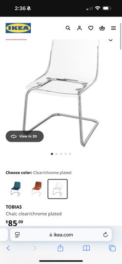 IKEA Tobias Clear Chair
