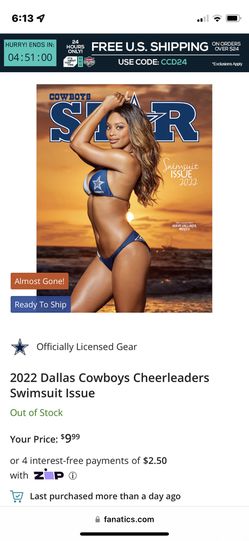 Dallas Cowboys Swimsuit Calendar for Sale in Henderson, TX - OfferUp
