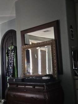 PRICEDROP  Large Wood Mirrors  For Sale 