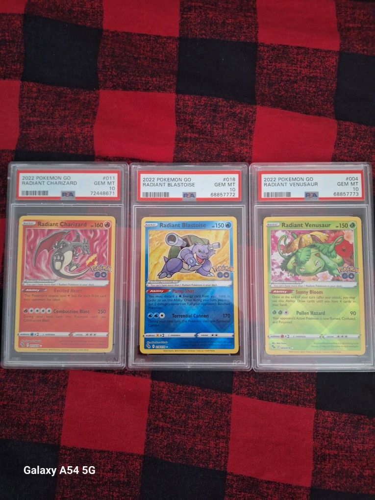 Starter Trio Slabs!! Psa 10s
