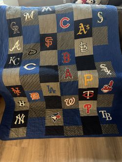 Baseball Comforter And  Pillow Case 