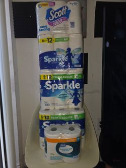 Toilet tissue & paper towels