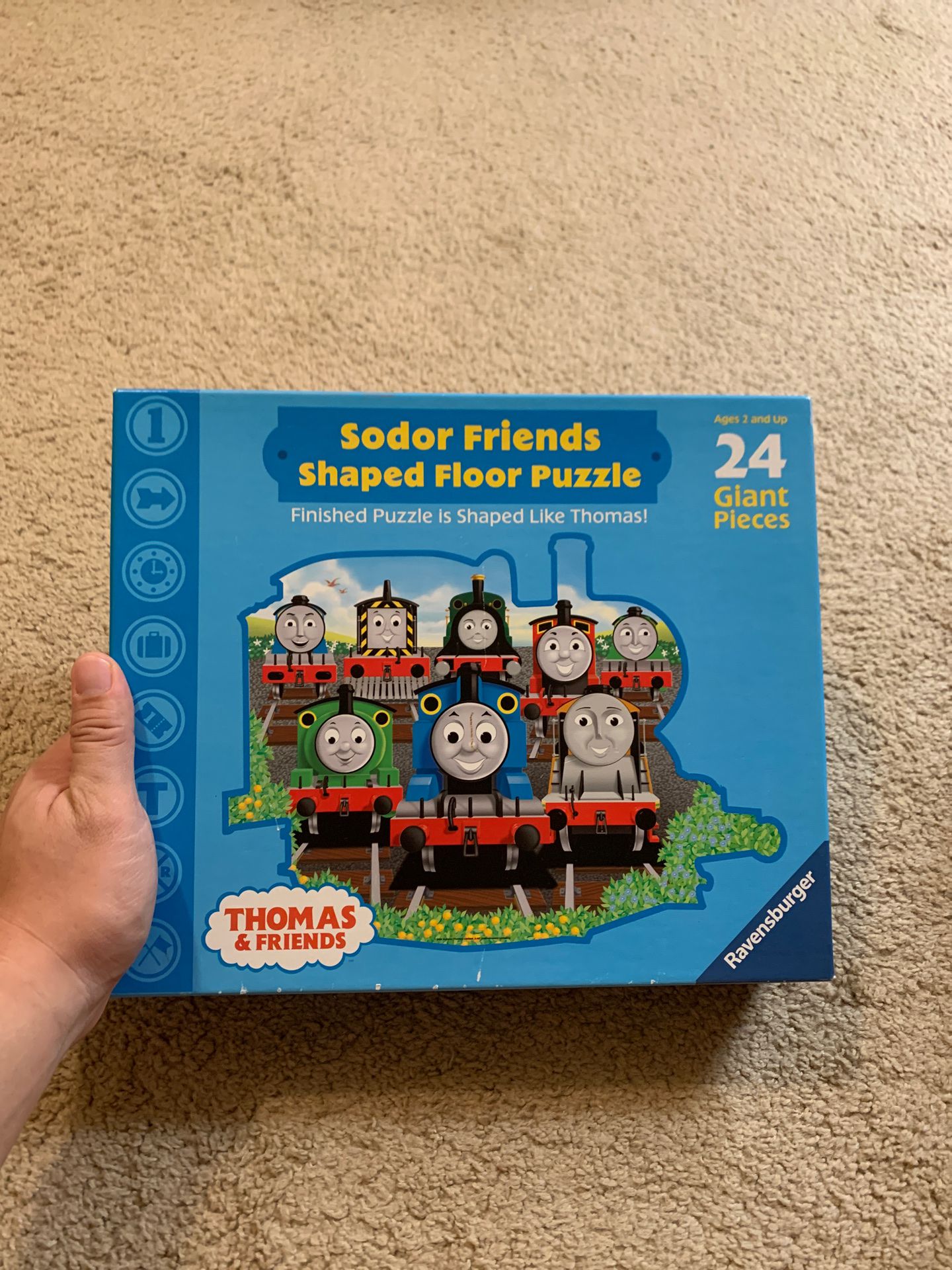 Thomas&friend 24 giant pieces puzzle