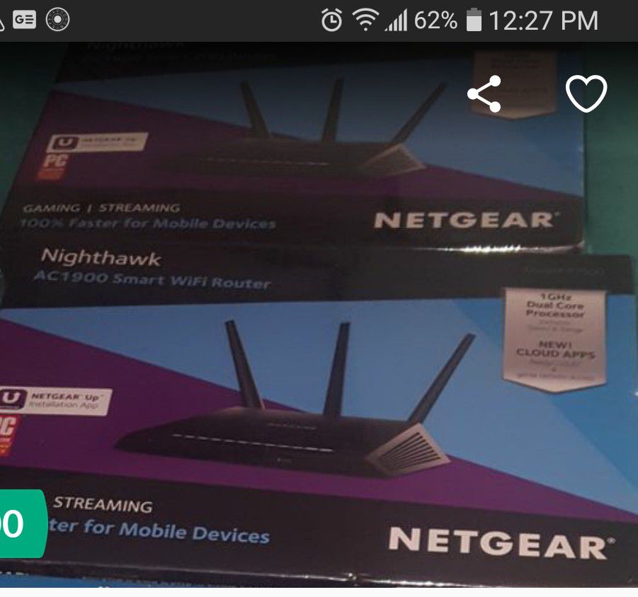 Nighthawk wireless router by netgear