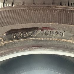 285/50/20 Goodyear Eagle GTII