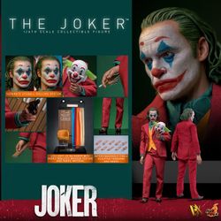 Hot Toys DC The Joker Sculpted Edition Brand New