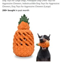 New Pineapple Dog Toy For Large Dogs