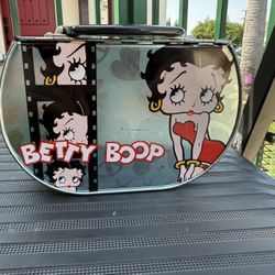 2002 Betty Boop Lunch Box Tin "FILMSTRIP" - 7.5"x4.75"x2.5" Iconic Sexy Pin Up Collection 
