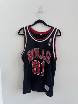 Champion “Dennis Rodman” Bulls Jersey