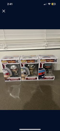 Peacemaker Funko Pops