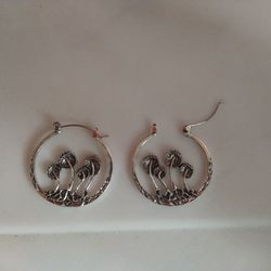 Mushroom Earrings 