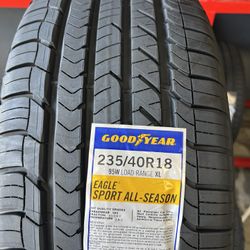 235 40 18   Goodyear eagle sport all season 