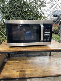 Black and decker microwave