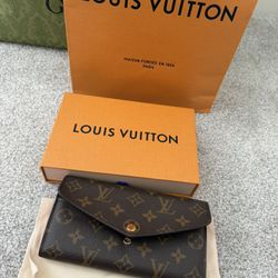 Authentic Louis Vuitton “Sarah”  Wallet