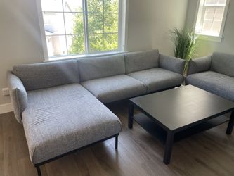Sectional And Side Couch