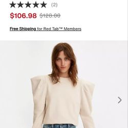 LEVI'S Angel Sleeves Sweater X-small