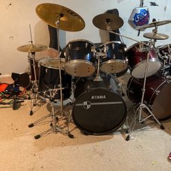 Two Drum Sets