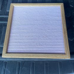 Felt Announcement Board 