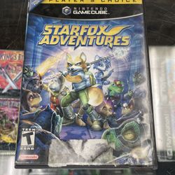 Star Fox Adventure $50 GameCube 11am-7pm Gamehogs 