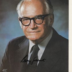 Barry Goldwater Autographed/signed Color 8x10 Photograph